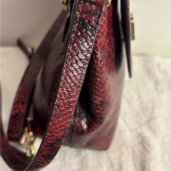 Michael Kors Mott Chain Python Mini Convertible Backpack - Picture 6 of 12